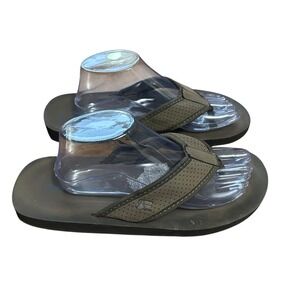 American Eagle Mens‎ Sandals Flip Flops Comfort Walking Casual Brown Size 10